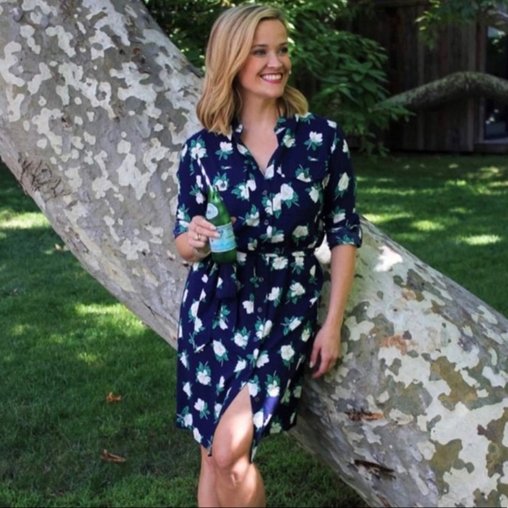 Draper James Magnolia shirt dress